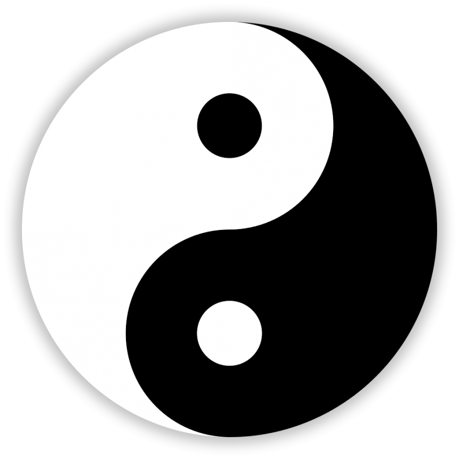 Yin Yang - universal symbol of peace - photo courtesy of Wikimedia Commons and used under Fair Use.