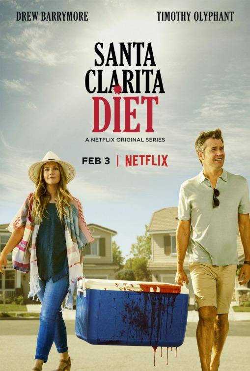 Santa Clarita Diet TV poster courtesy of Netflx and used under Fair Use.