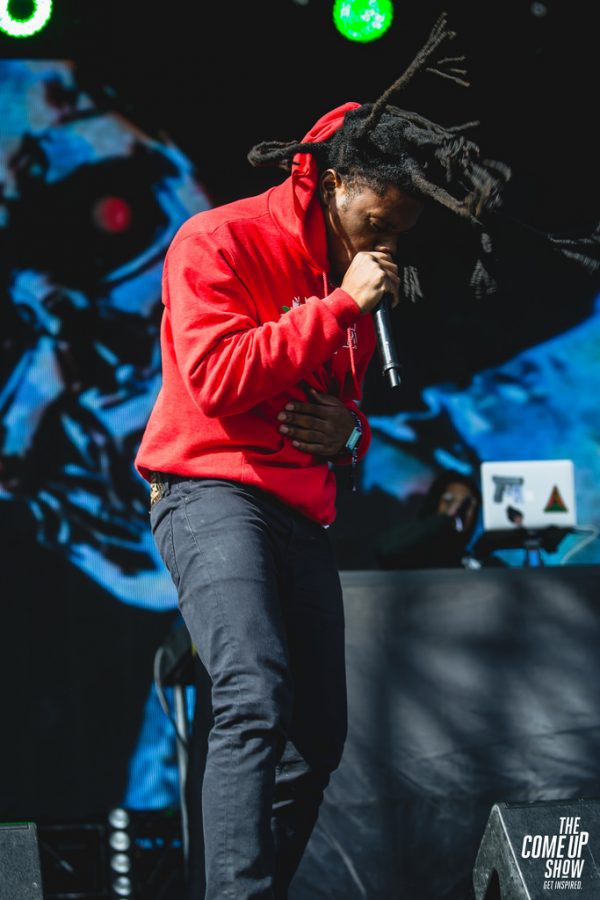 Fort Lauderdales Denzel Curry performs in Osheaga, Canada earlier this year for “The Come Up Show,” a traveling show created to showcase rising musicians.