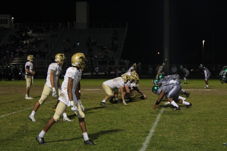 Wildcats drive down the field during the Atlantic playoff game on Nov. 24. 