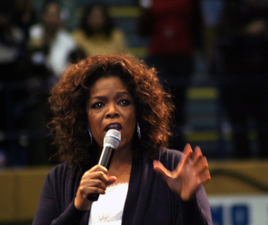 Oprah Winfrey speaks in support of then presidential candidate, Barack Obama at UCLA back in 2008.