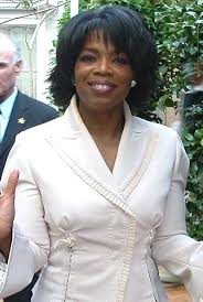 Oprah Winfrey speaks at UCLA, as part of a Barack Obama rally in 2008.