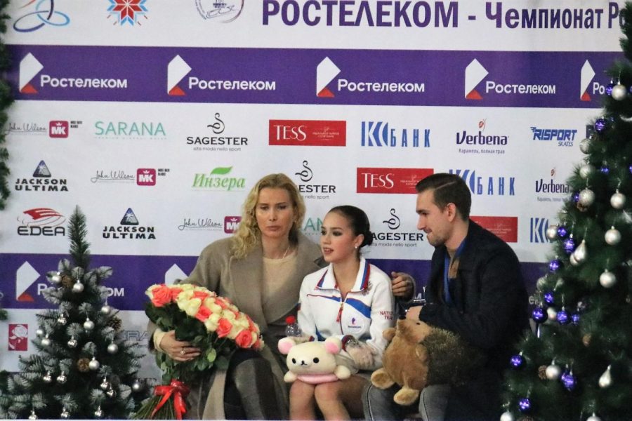 Russian+figure+skater+Alina+Zagitova+at+the+2018+World+figure+skating+Championships+placed+7th+in+the+free+program+and+2nd+in+the+short+program.